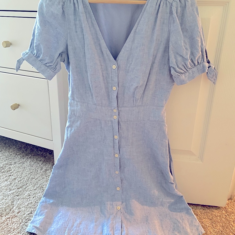 GAP Linen Blend Dress